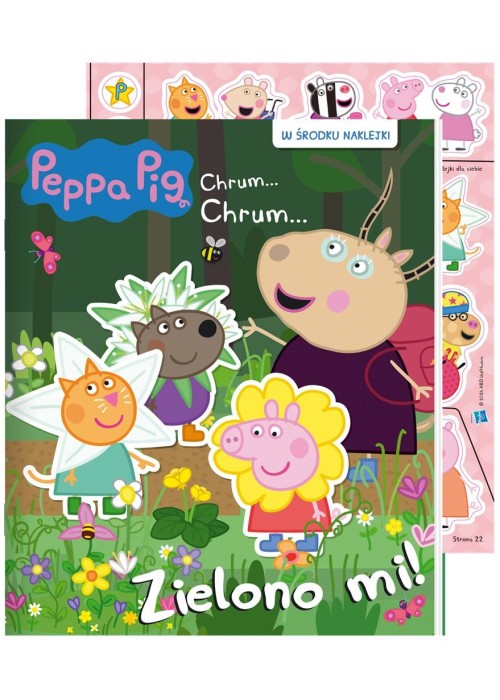 Świnka Peppa. Chrum... chrum cz.87 Zielono mi!