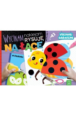 Wycinam, naklejam, rysuję. Na łące. Wycinanki edu