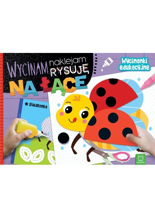 Wycinam, naklejam, rysuję. Na łące. Wycinanki edu