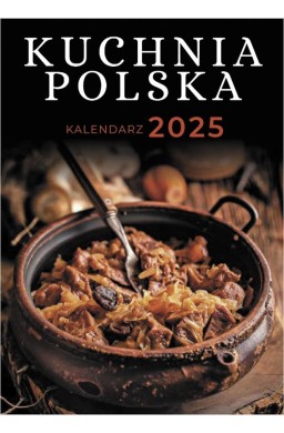 Kalendarz 2025 A5 zdzierak Kuchnia Polska