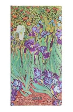 Kalendarz tygodniowy slim 2025 Van Gogh's Irises