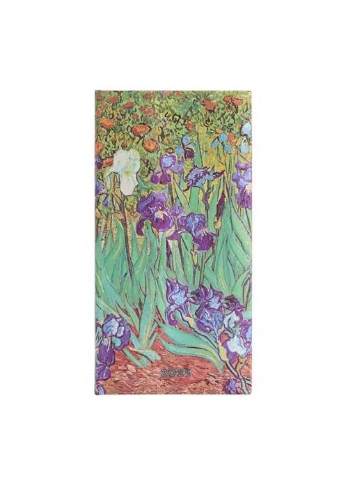 Kalendarz tygodniowy slim 2025 Van Gogh's Irises