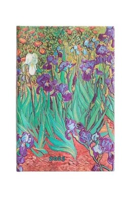 Kalendarz tygodniowy mini 2025 Van Gogh's Irises