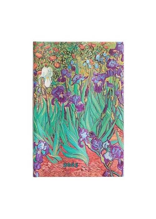 Kalendarz tygodniowy mini 2025 Van Gogh's Irises