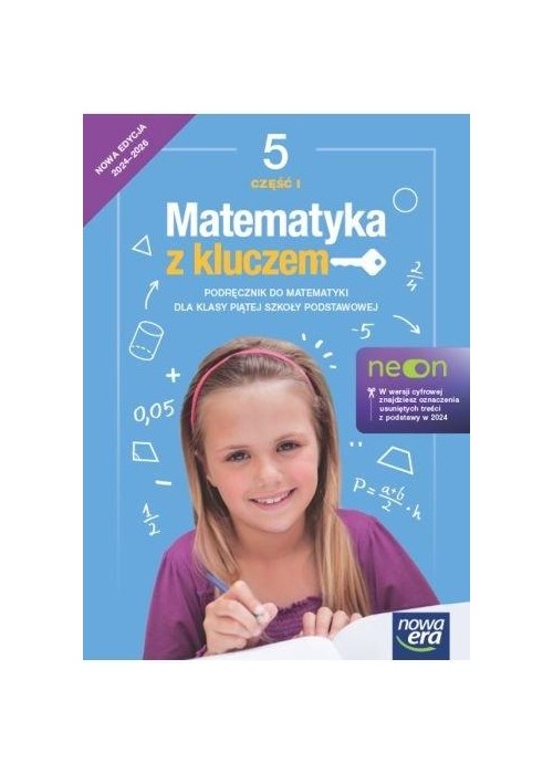 Matematyka SP 5 Mat. z kluczem neon Podr. cz.1