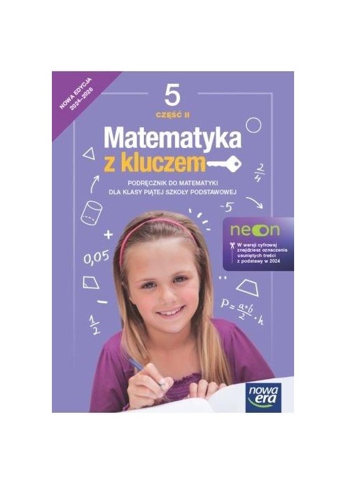 Matematyka SP 5 Mat. z kluczem neon Podr. cz.2