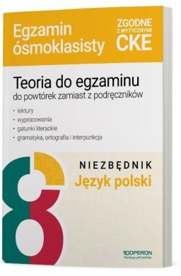 Język polski 8 Niezbędnik Egzamin ósmoklasisty