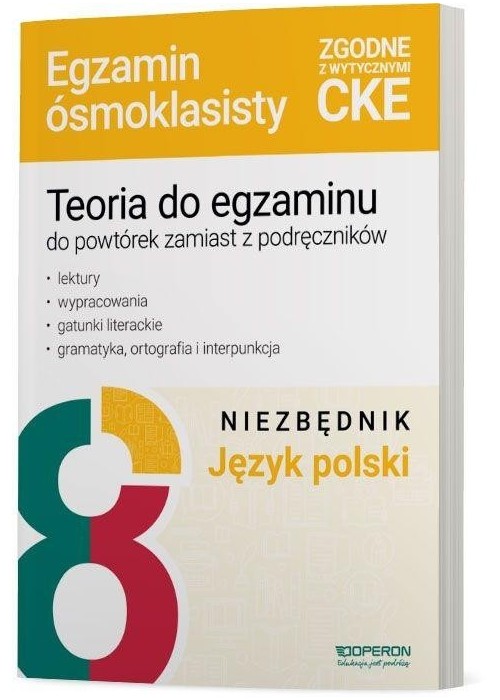 Język polski 8 Niezbędnik Egzamin ósmoklasisty