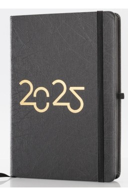 Kalendarz 2025 A5 Black Gold DNS