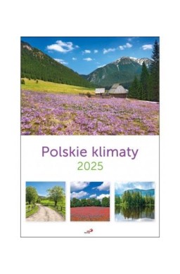 Kalendarz 2025 ścienny - Polskie klimaty