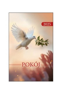 Kalendarz 2025 kieszonkowy Pokój - gołębica