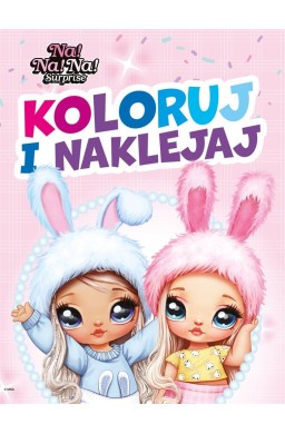 Koloruj i naklejaj! NA!NA!NA! Surprise