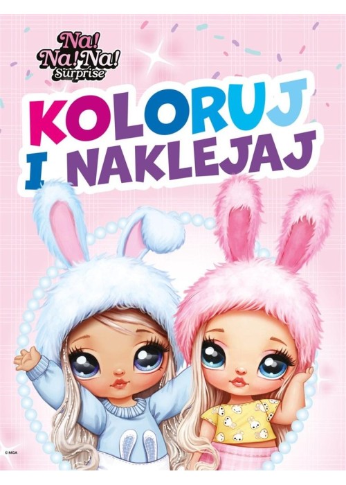 Koloruj i naklejaj! NA!NA!NA! Surprise