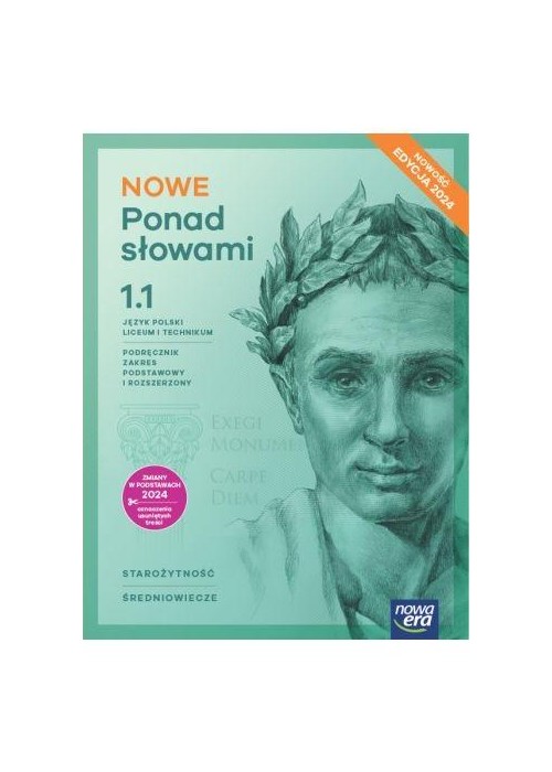 J. Polski LO 1 Nowe Ponad słowami cz.1 podr ZPiR