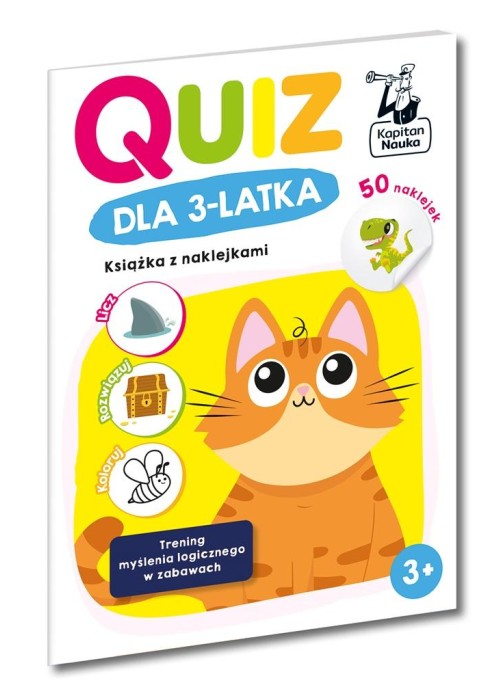 Kapitan Nauka. Quiz dla 3-latka