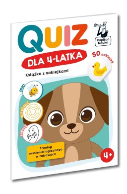 Kapitan Nauka. Quiz dla 4-latka