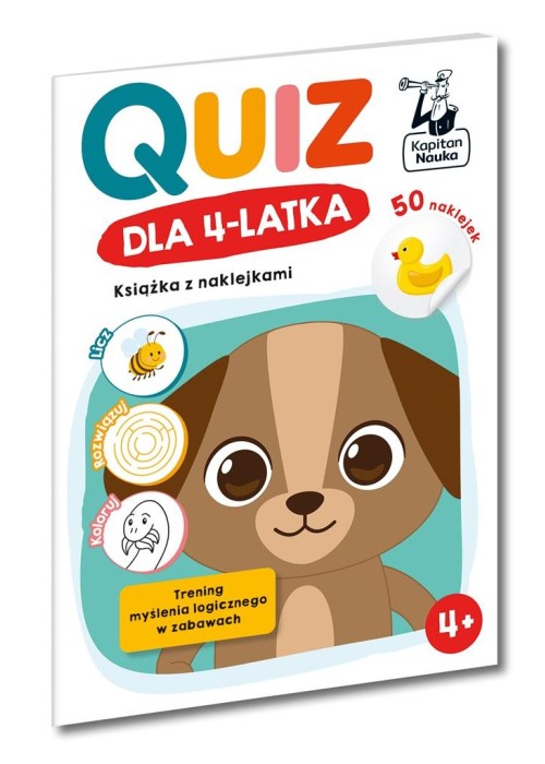 Kapitan Nauka. Quiz dla 4-latka