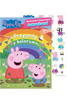 Peppa Pig. Rysowanki z bajecznymi tatuażami cz.1