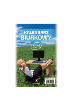 Kalendarz 2025 A5 biurkowy stojący MIX