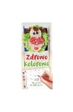 Kalendarz 2025 rodzinny notatnikowy Zdrowo kolor.