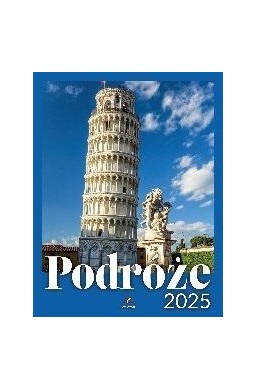 Kalendarz 2025 wieloplanszowy Podróże