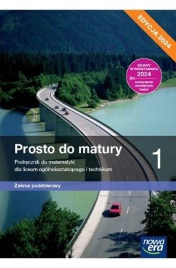 Matematyka LO 1 Prosto do matury podr. ZP 2024