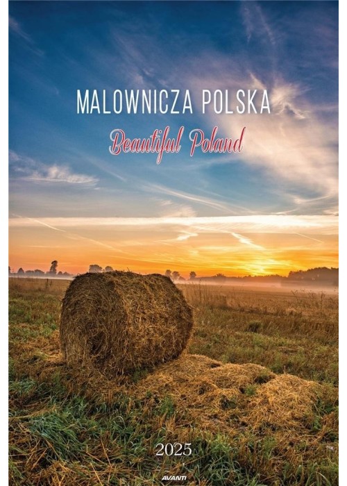 Kalendarz 2025 ścienny A3 Malownicza Polska