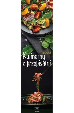 Kalendarz 2025 ścienny paskowy Kulinarny