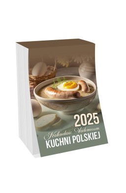 Kalendarz 2025 zdzierak Vademecum kuchni polskiej