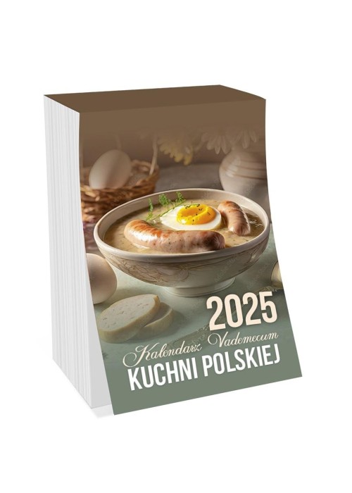 Kalendarz 2025 zdzierak Vademecum kuchni polskiej