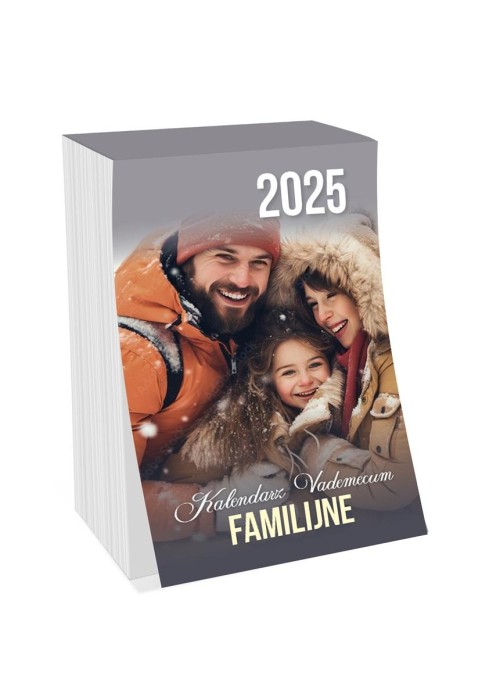 Kalendarz 2025 zdzierak Vademecum familijne