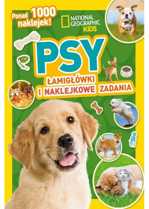 National Geographic Kids. Psy. Łamigłówki