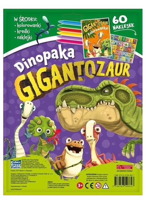 Gigantozaur. Dinopaka