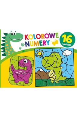 Kolorowe numery. Dinozaury