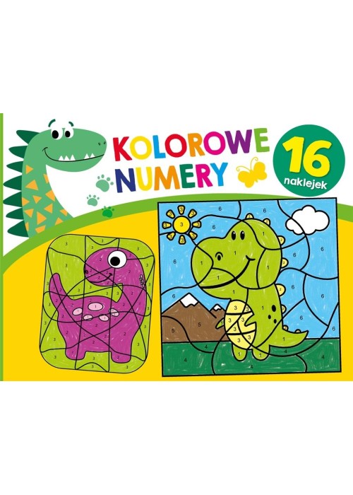 Kolorowe numery. Dinozaury