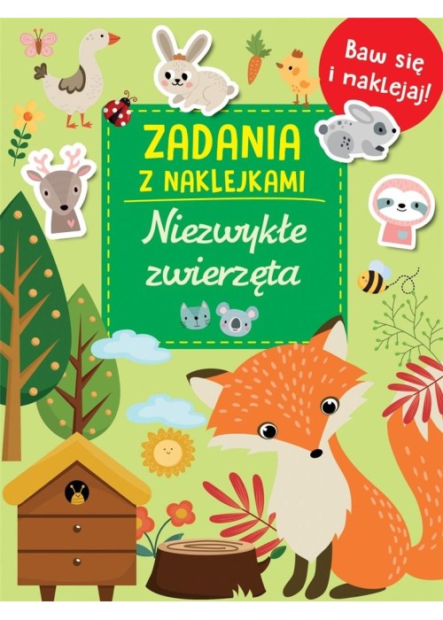 Zadania z naklejkami. Niezwykłe zwierzęta