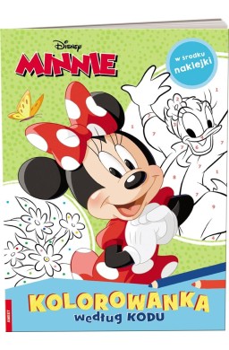 Minnie. Kolorowanka według kodu