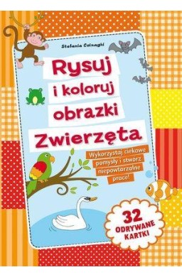 Rysuj i koloruj obrazki. Zwierzęta