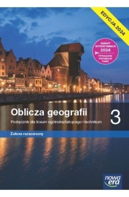 Geografia LO 3 Oblicza geografii Podr. ZR 2024