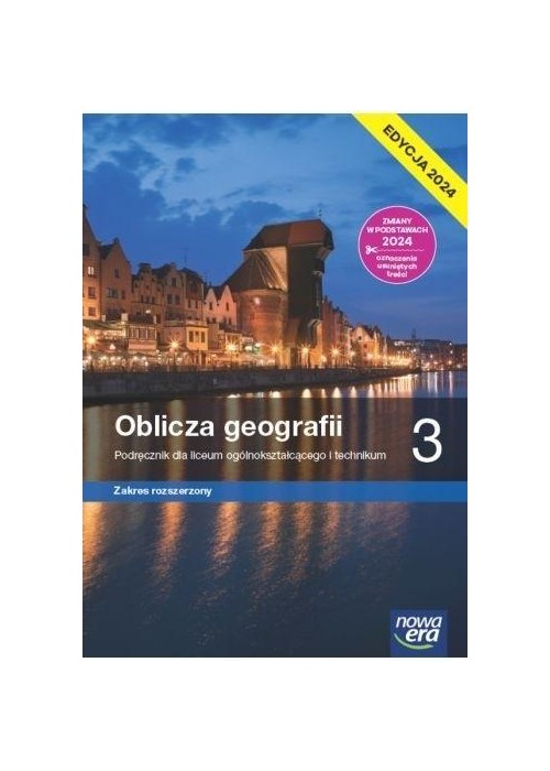 Geografia LO 3 Oblicza geografii Podr. ZR 2024