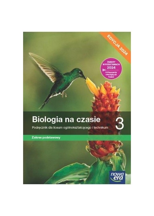 Biologia LO 3 Biologia na czasie Podr ZP 2024