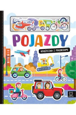 Pojazdy. Książeczka z magnesami