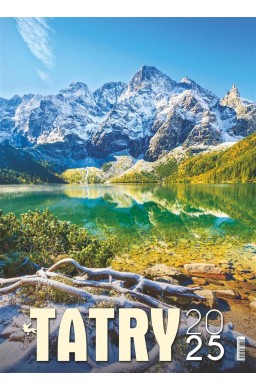 Kalendarz 2025 wieloplanszowy Tatry