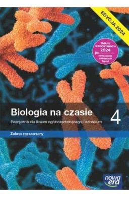 Biologia LO 4 Biologia na czasie Podr ZR 2024