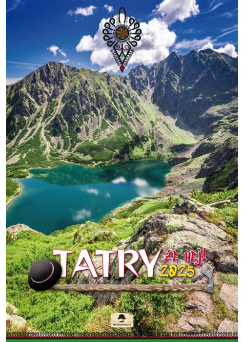 Kalendarz 2025 A3 ścienny Tatry, że hej!