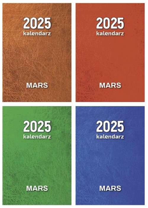 Kalendarz 2025 Kieszonkowy Mars