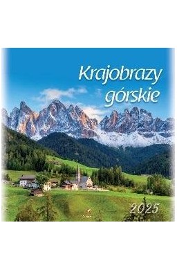 Kalendarz 2025 wieloplanszowy Krajobrazy Górskie