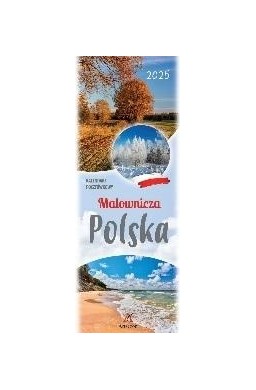 Kalendarz 2025 pocztówkowy Malownicza Polska