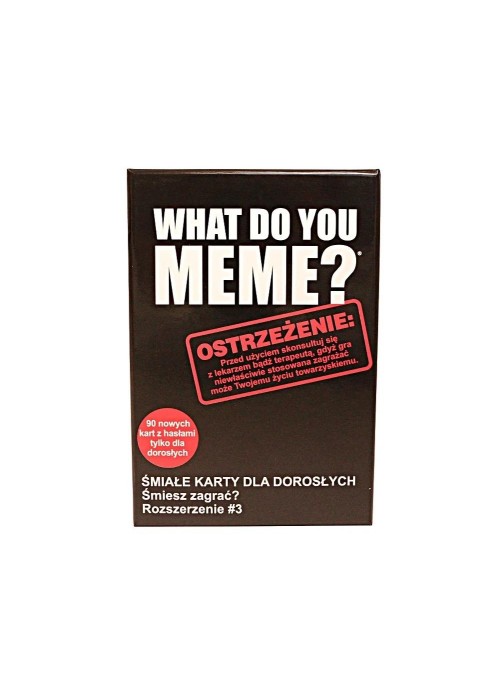 Gra What Do You Meme? Śmiałe karty dla dorosłych