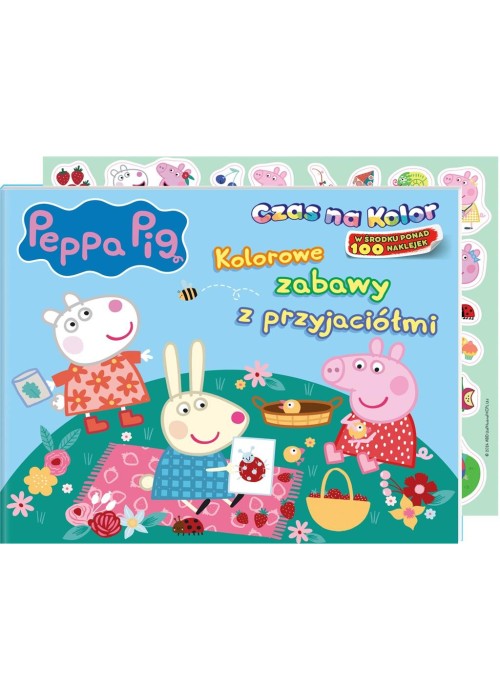 Peppa Pig. Czas na kolor. Kolorowe zabawy...